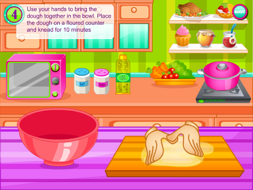 اسکرین شات 7 بازی Pizza Dough Cooking