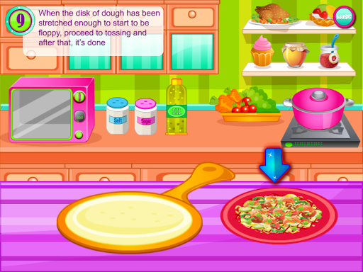 اسکرین شات 8 بازی Pizza Dough Cooking