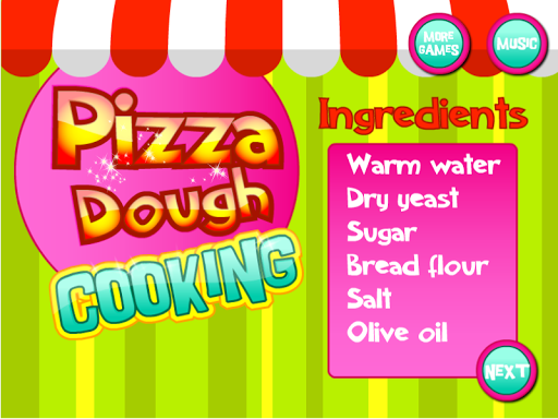 اسکرین شات 1 بازی Pizza Dough Cooking