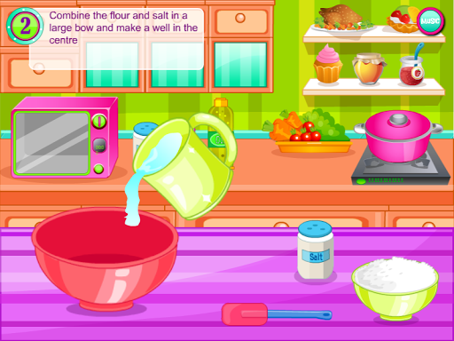 اسکرین شات 3 بازی Pizza Dough Cooking