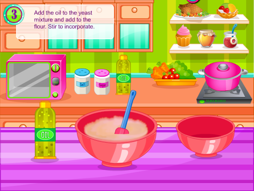 اسکرین شات 6 بازی Pizza Dough Cooking