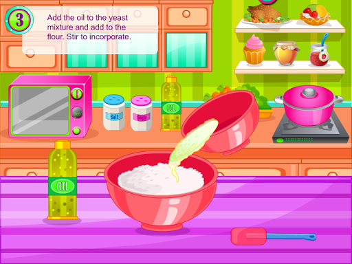 اسکرین شات 4 بازی Pizza Dough Cooking