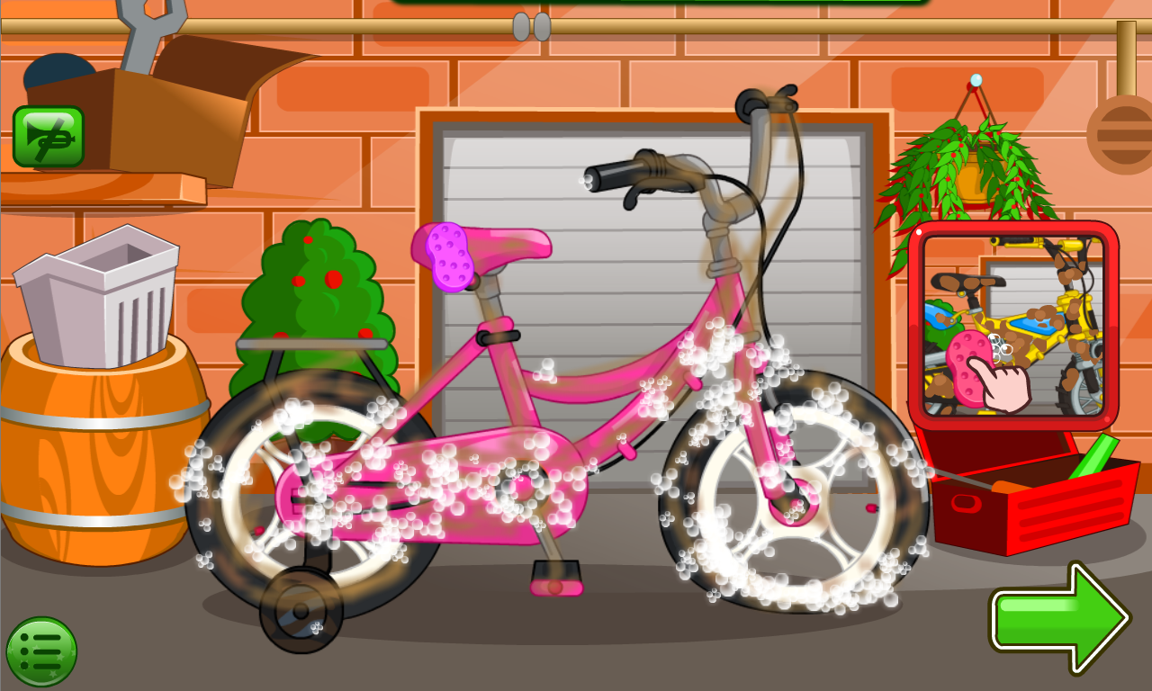اسکرین شات 1 بازی Bike Wash, Cleaning & Mechanic