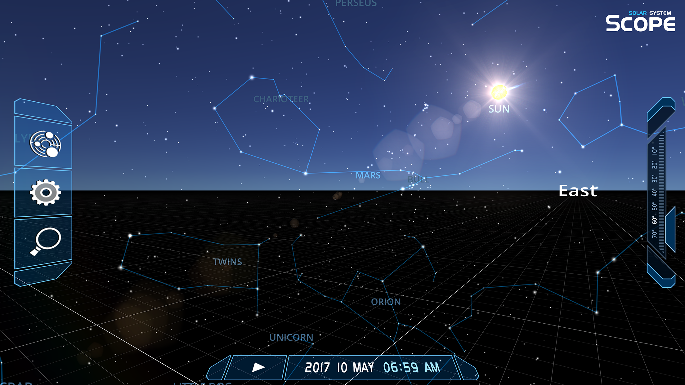 اسکرین شات 1 برنامه Solar System Scope 12+