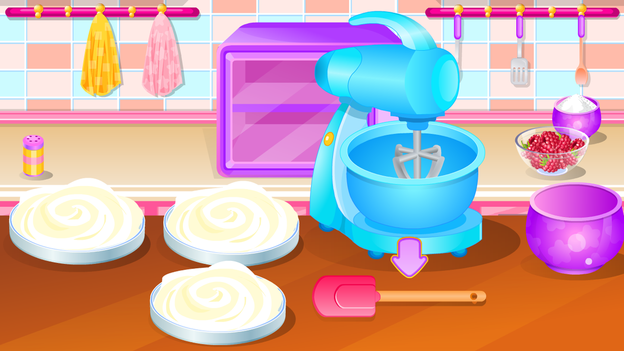 اسکرین شات 3 بازی cooking games cake berries