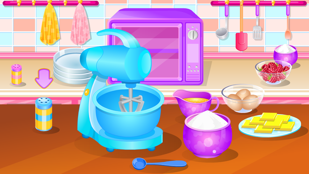اسکرین شات 1 بازی cooking games cake berries