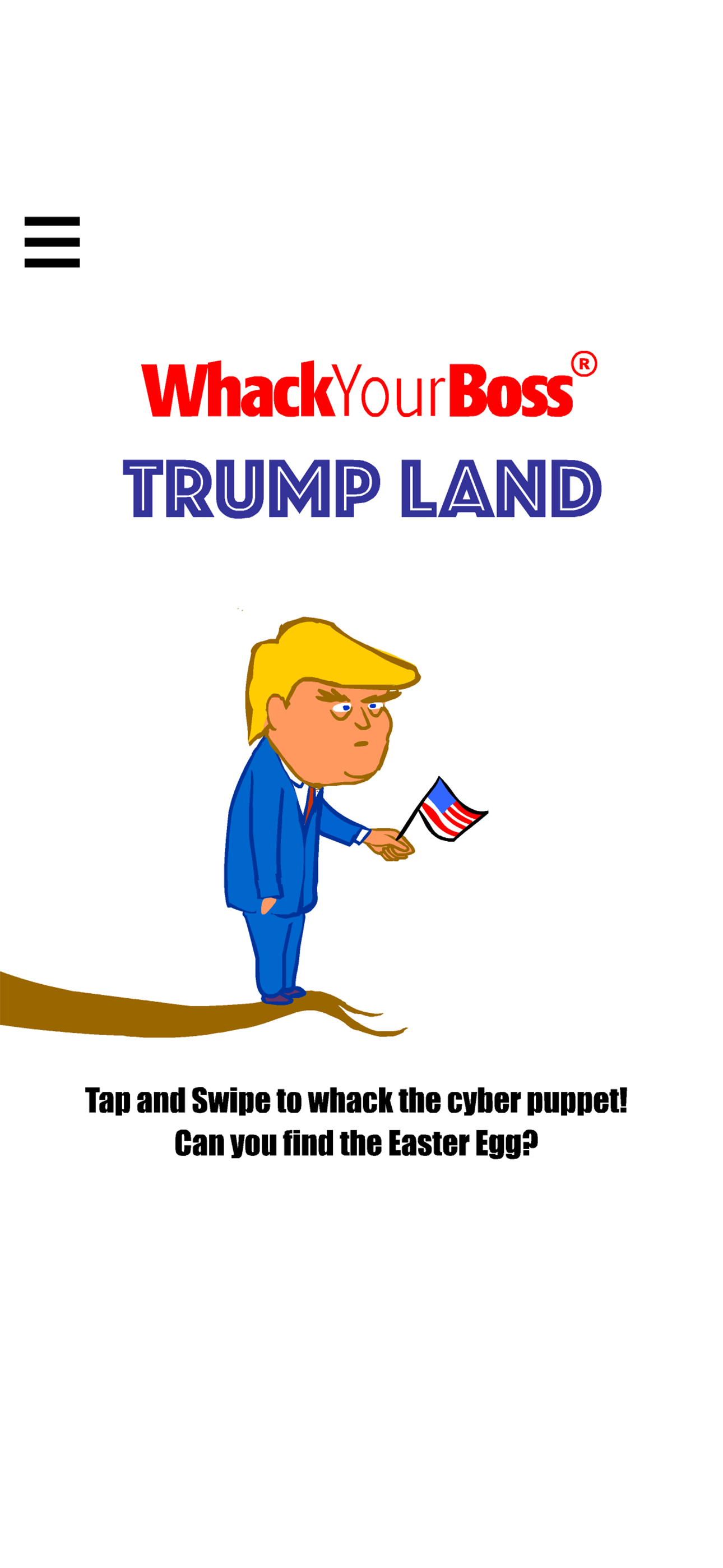اسکرین شات 1 بازی Whack Your Boss Trump Land