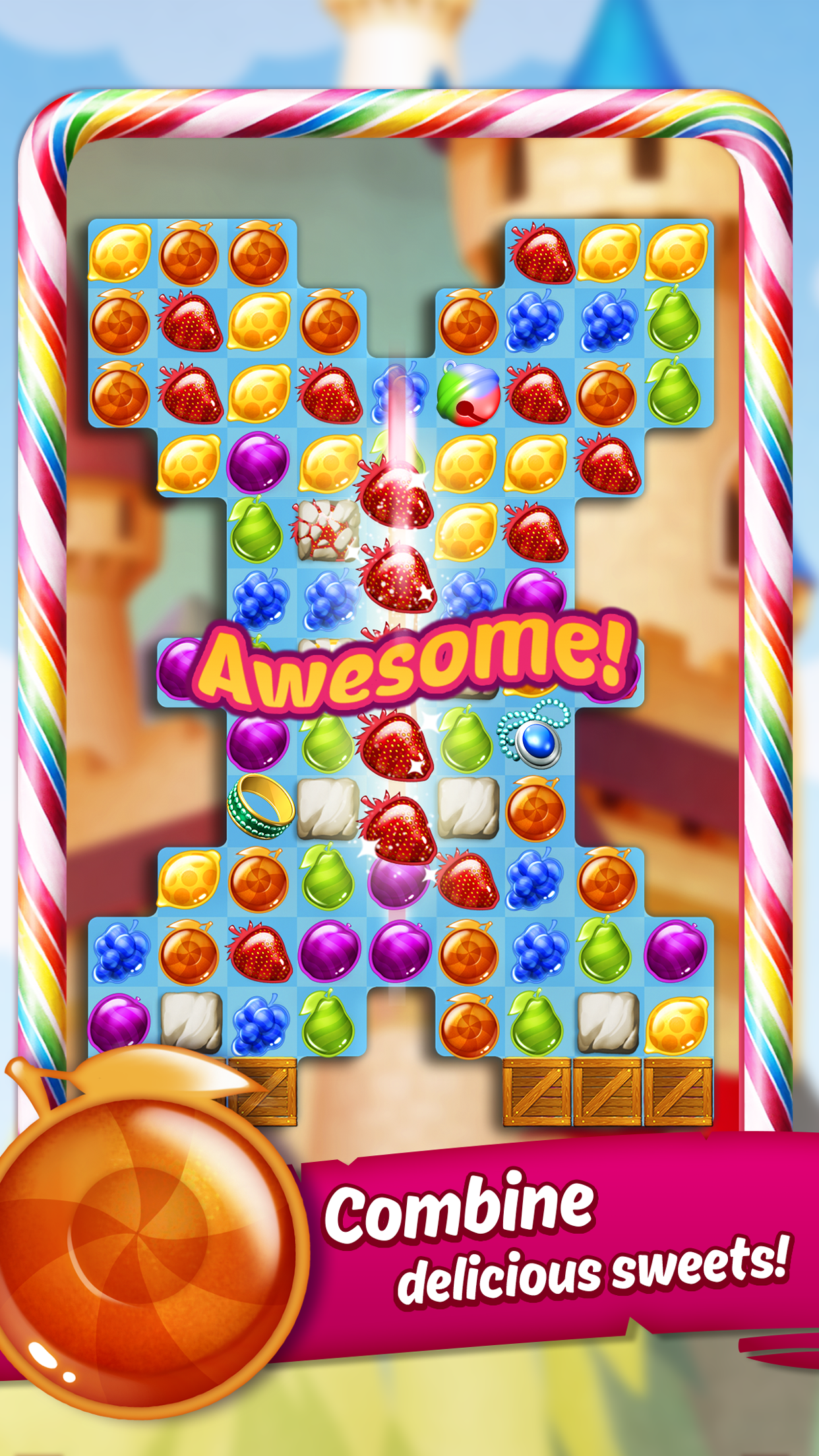اسکرین شات 4 بازی Kingcraft: Candy Match 3