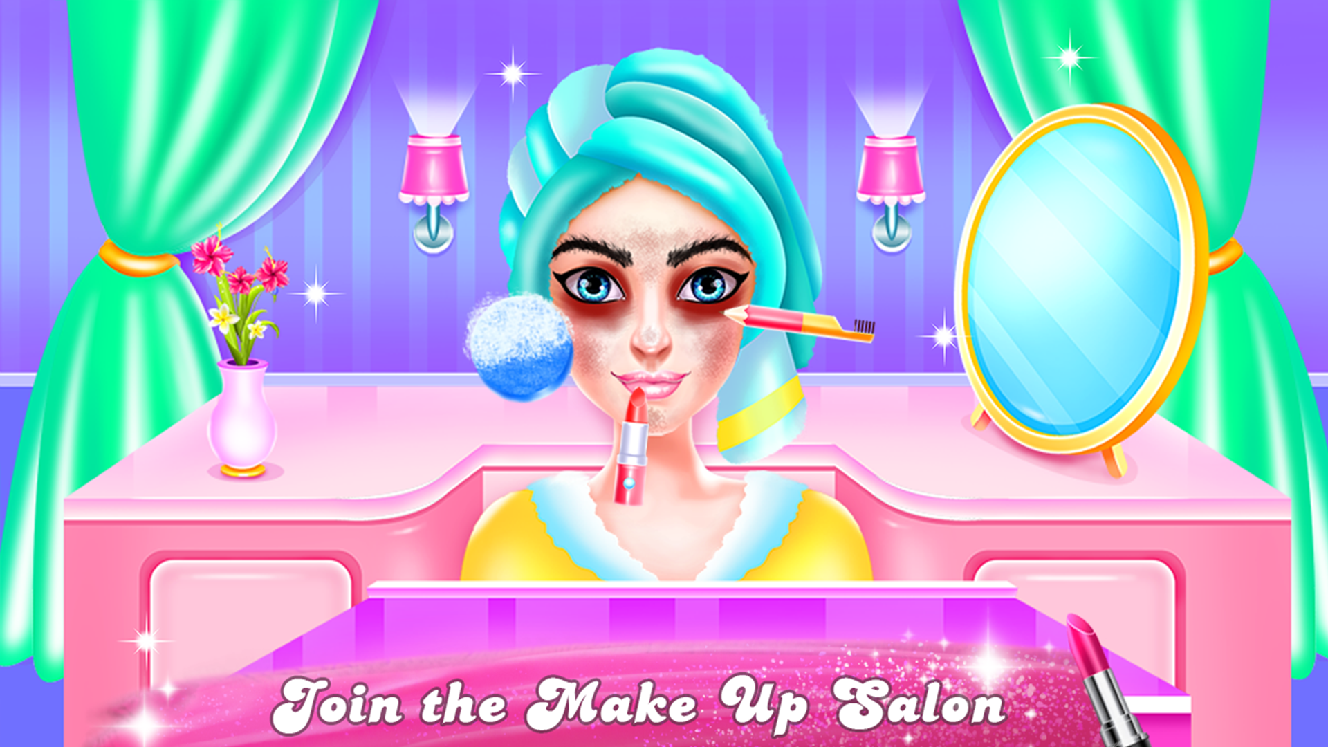 اسکرین شات 4 برنامه Colorful Fashion Hair Salon