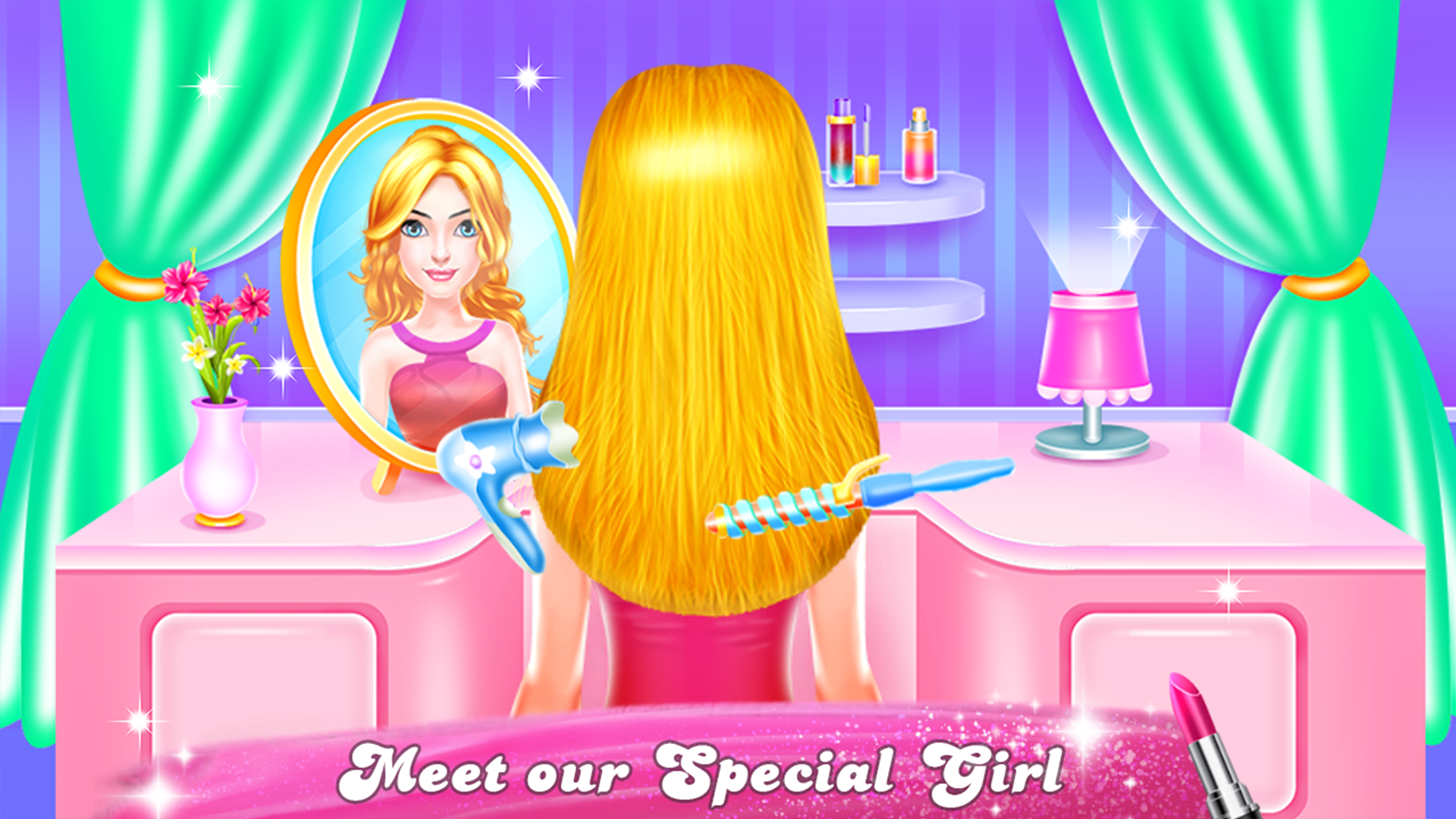 اسکرین شات 3 برنامه Colorful Fashion Hair Salon