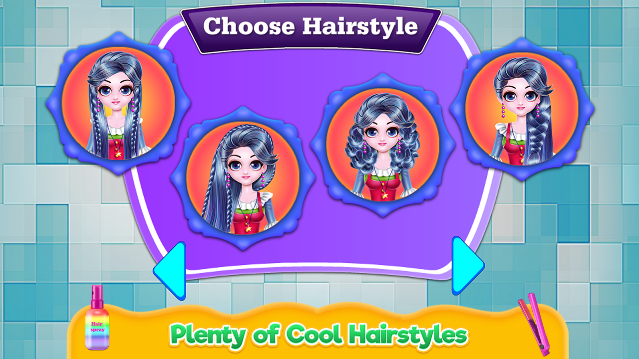 اسکرین شات 4 برنامه Cosplay Girl Hair Salon