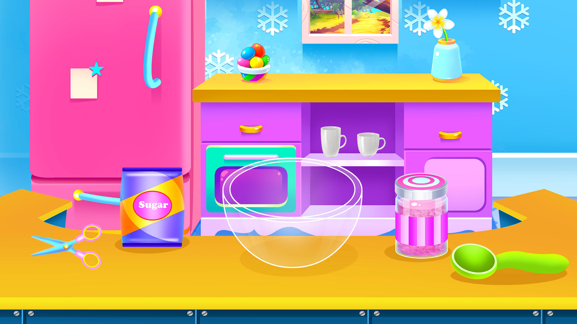 اسکرین شات 4 برنامه Cotton Candy Unicorn Maker