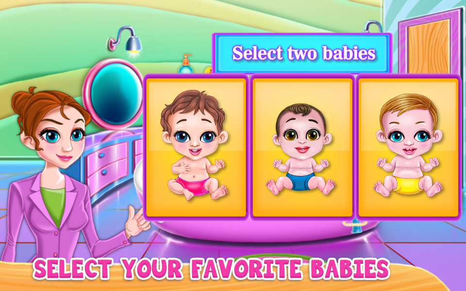 اسکرین شات 2 برنامه Crazy Mommy Nursery Time