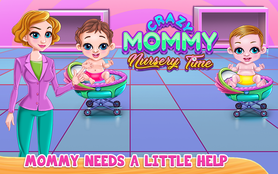 اسکرین شات 3 برنامه Crazy Mommy Nursery Time