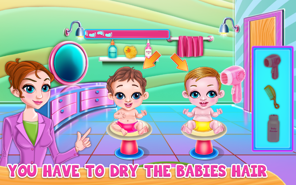 اسکرین شات 7 برنامه Crazy Mommy Nursery Time