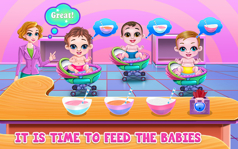 اسکرین شات 6 برنامه Crazy Mommy Nursery Time