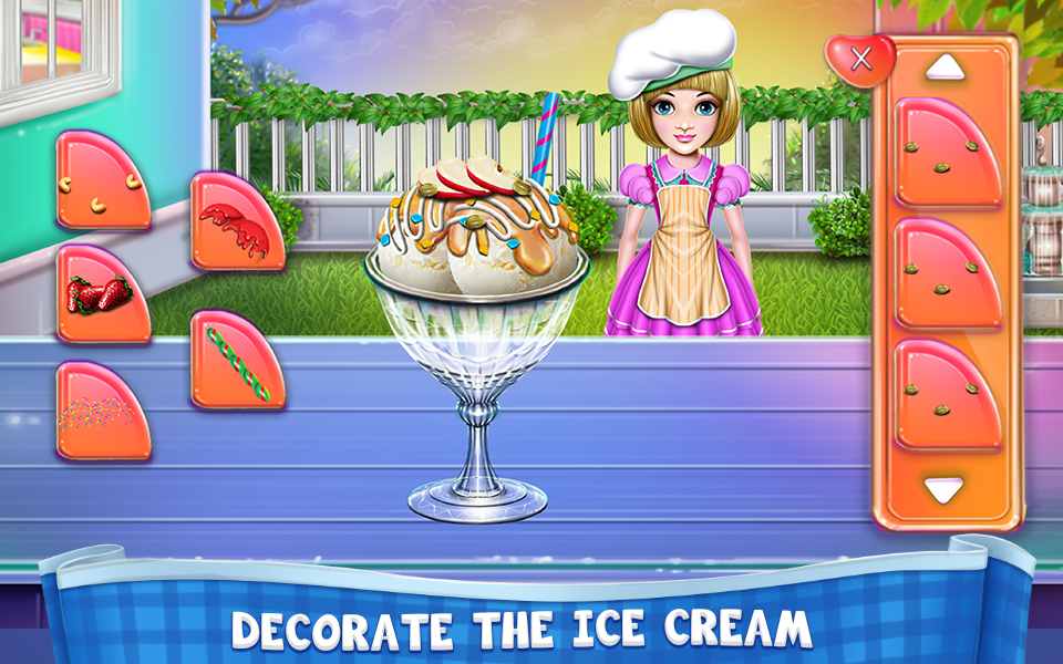 اسکرین شات 7 برنامه Cream Cheese Ice Cream Cooking