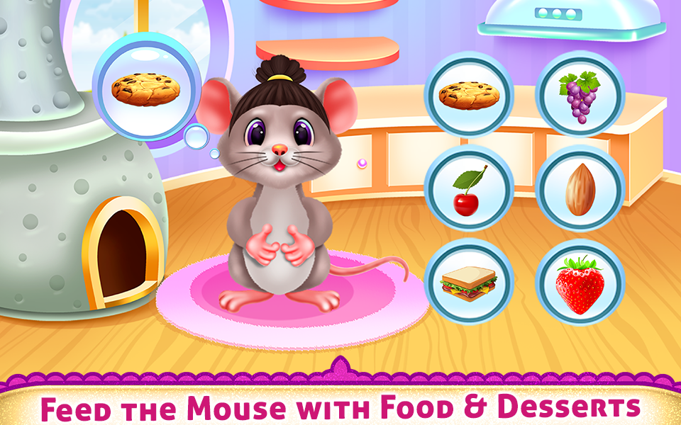 اسکرین شات 7 برنامه Cute Mouse Caring And Dressup