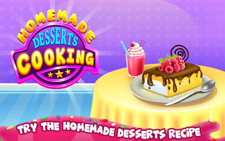 اسکرین شات 3 برنامه Homemade Desserts Cooking