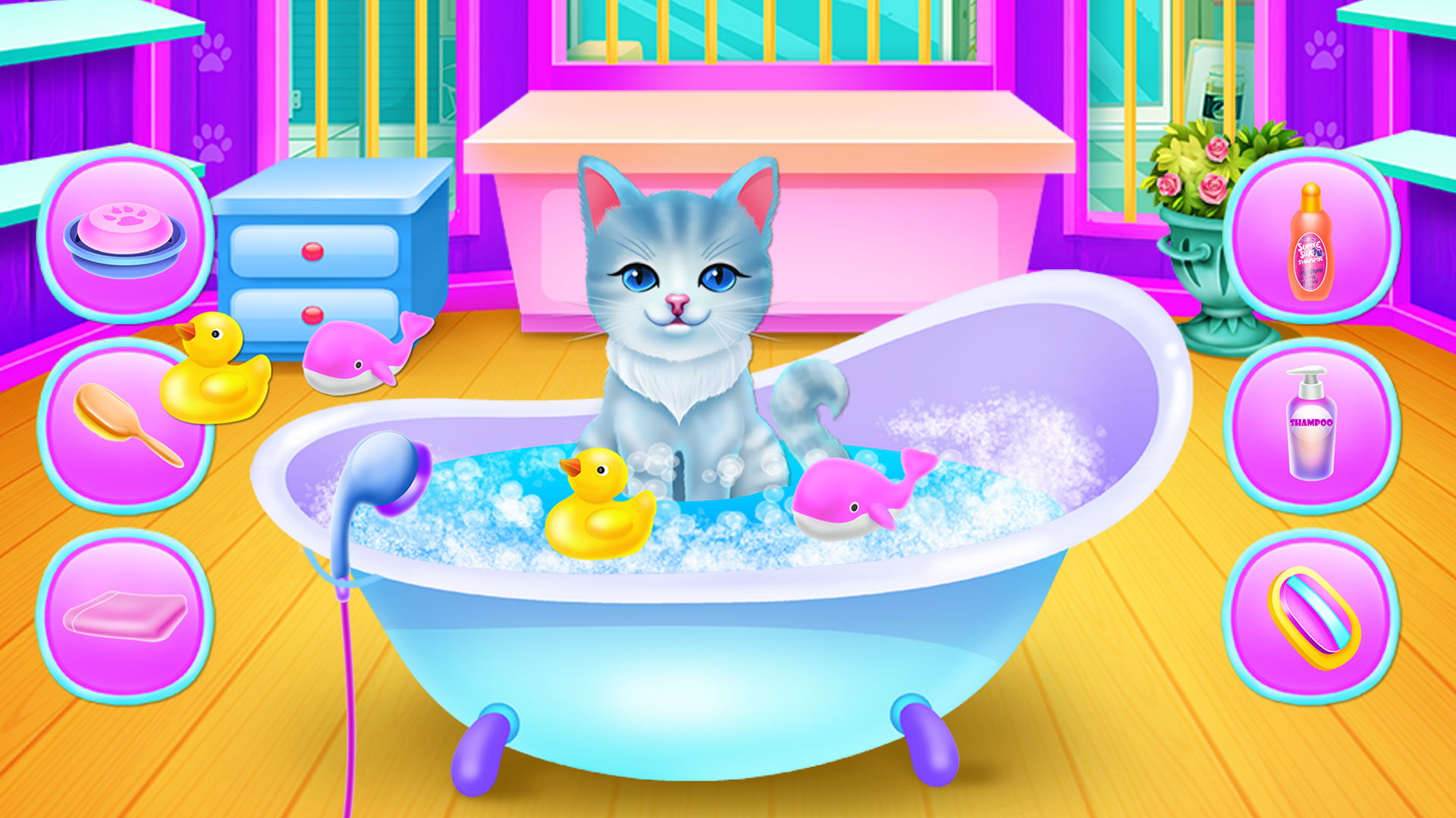 اسکرین شات 4 برنامه Kitties Pet Wedding