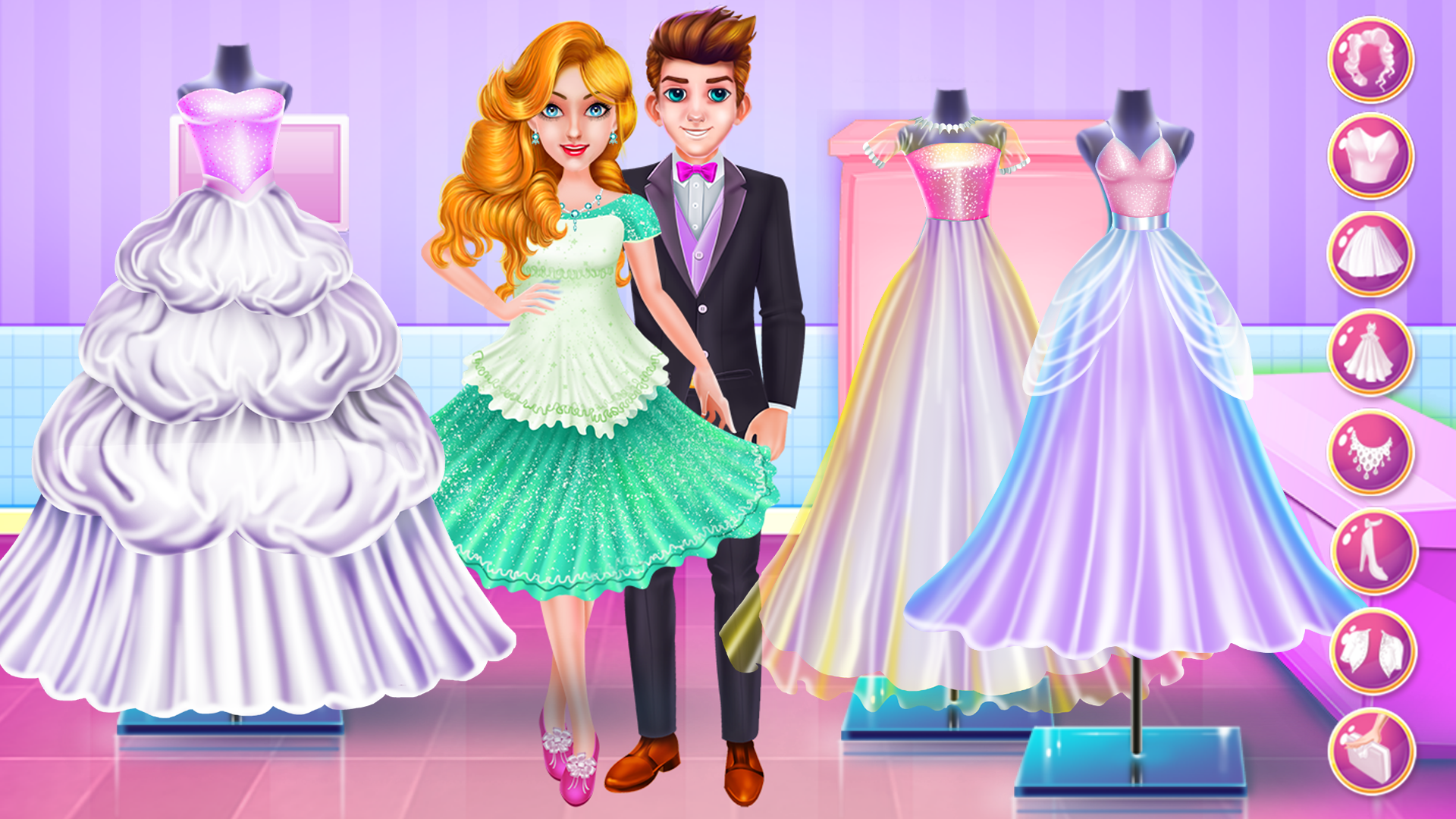 اسکرین شات 5 برنامه Kitties Pet Wedding