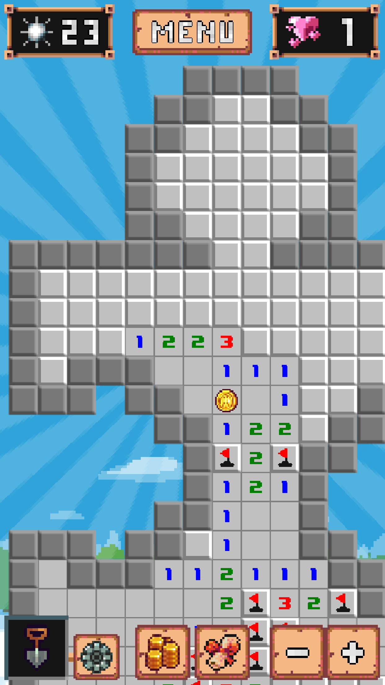 اسکرین شات 1 بازی Minesweeper & Puzzles
