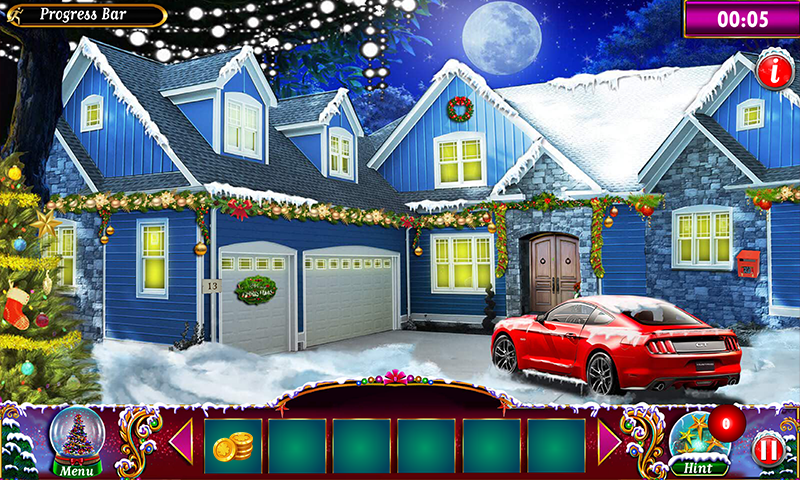 اسکرین شات 1 بازی Christmas Room Escape Holidays