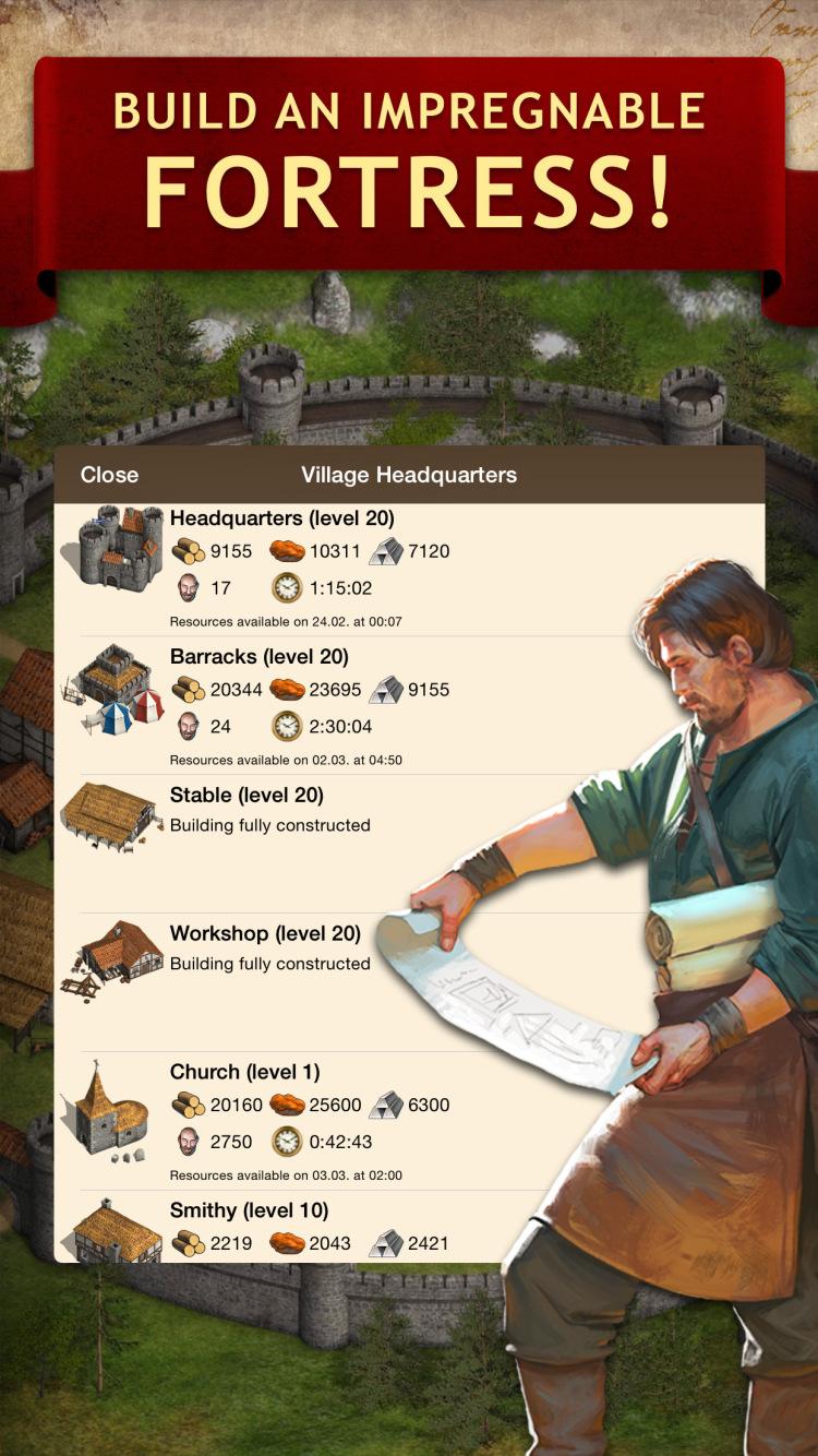 اسکرین شات 3 بازی Tribal Wars