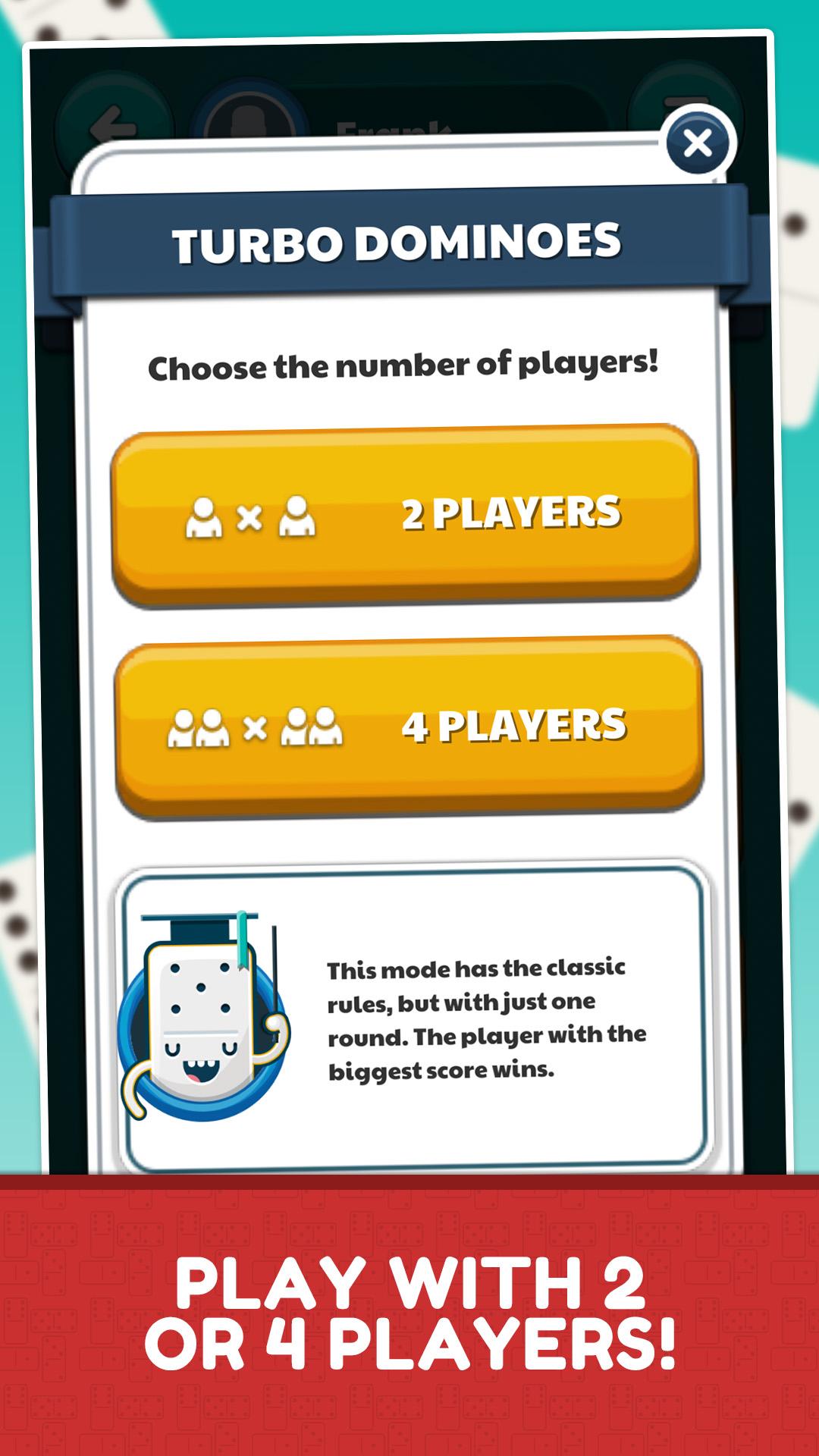 اسکرین شات 4 بازی Dominos Online Jogatina: Game