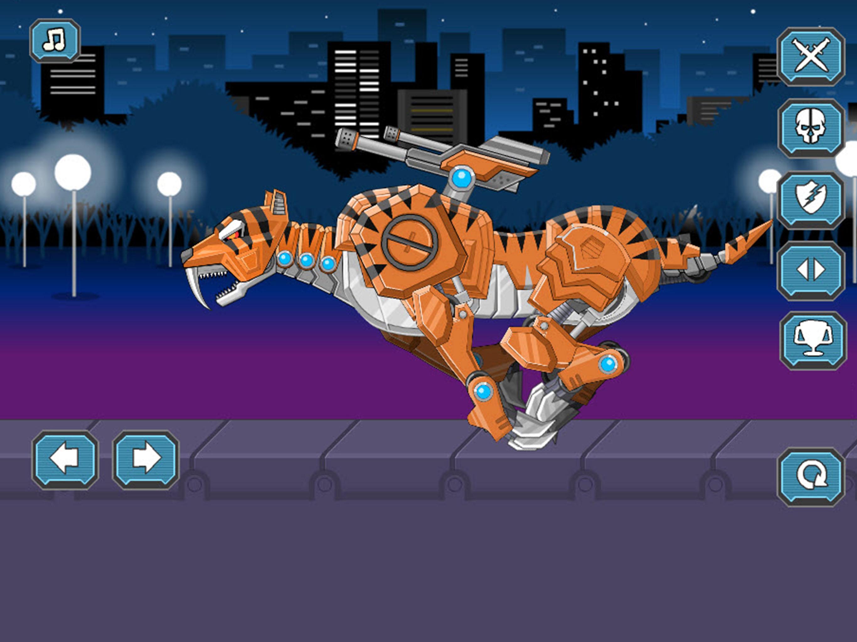 اسکرین شات 4 بازی Toy Robot Rampage Smilodon War