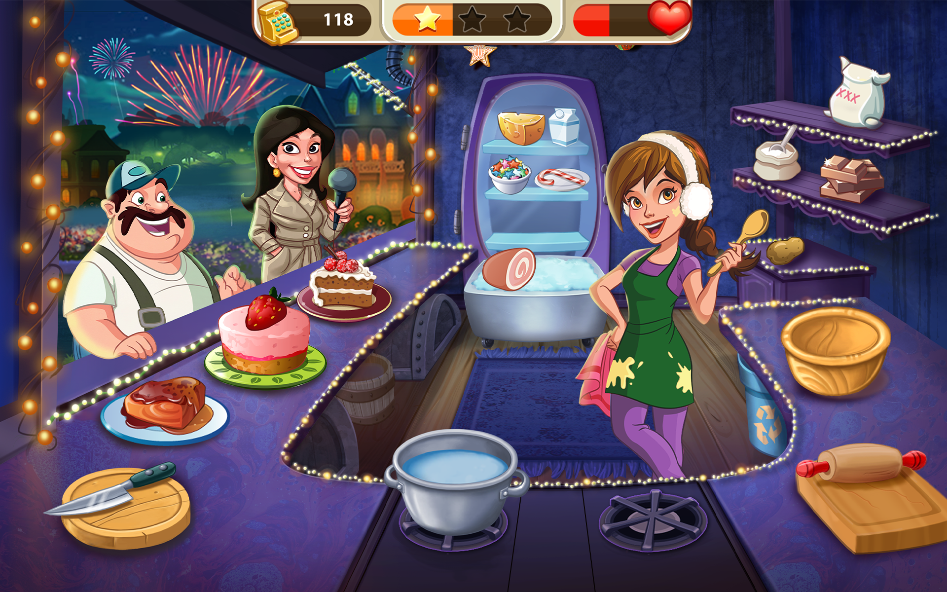 اسکرین شات 3 بازی Kitchen Scramble: Cooking Game