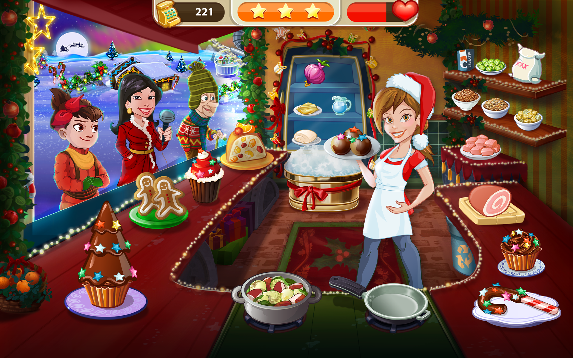 اسکرین شات 2 بازی Kitchen Scramble: Cooking Game