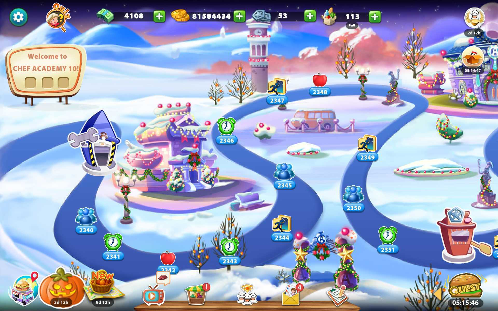 اسکرین شات 1 بازی Kitchen Scramble: Cooking Game