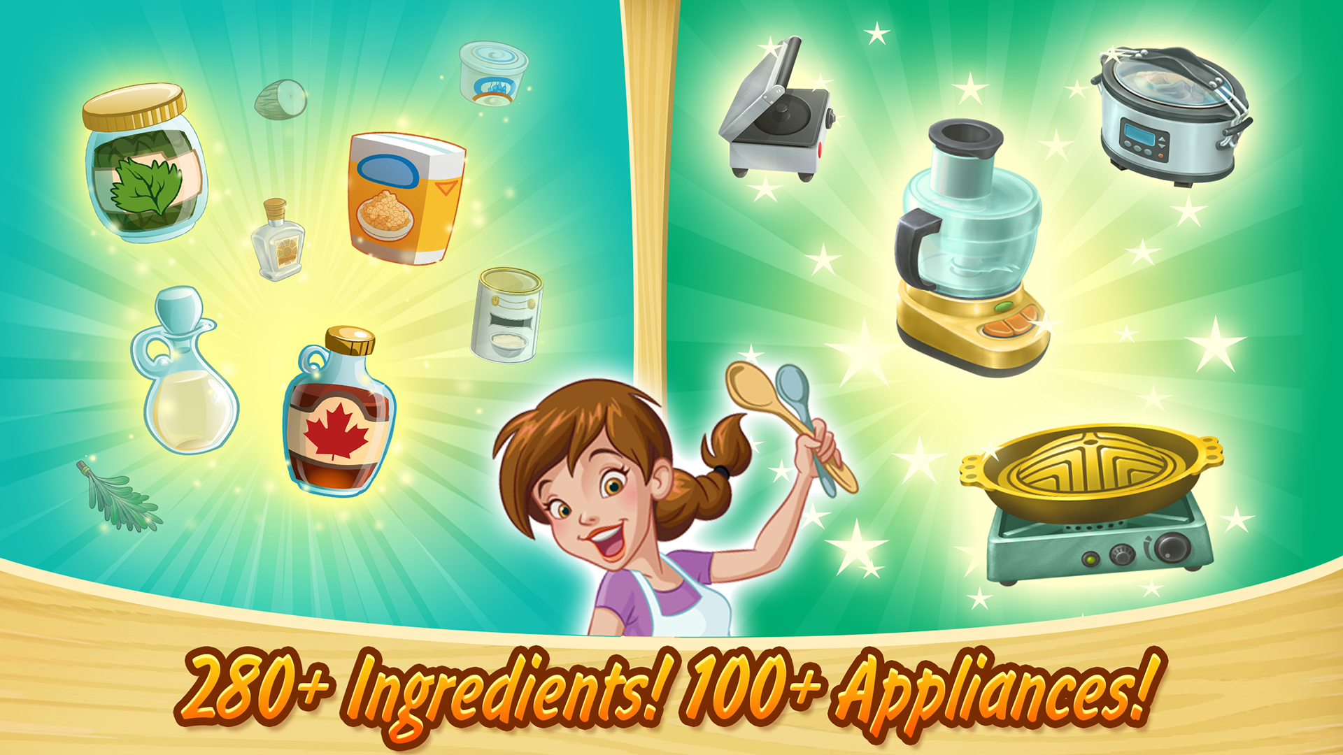 اسکرین شات 3 بازی Kitchen Scramble: Cooking Game