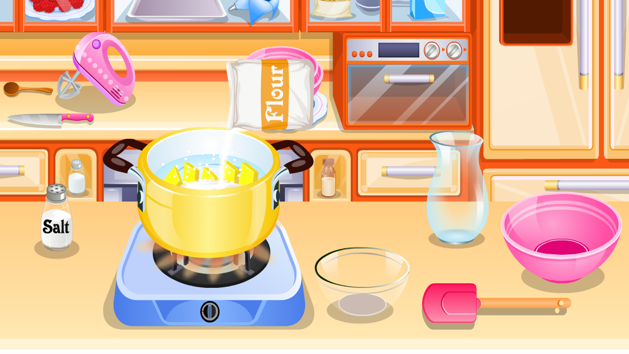 اسکرین شات 2 بازی cook cake with berries games