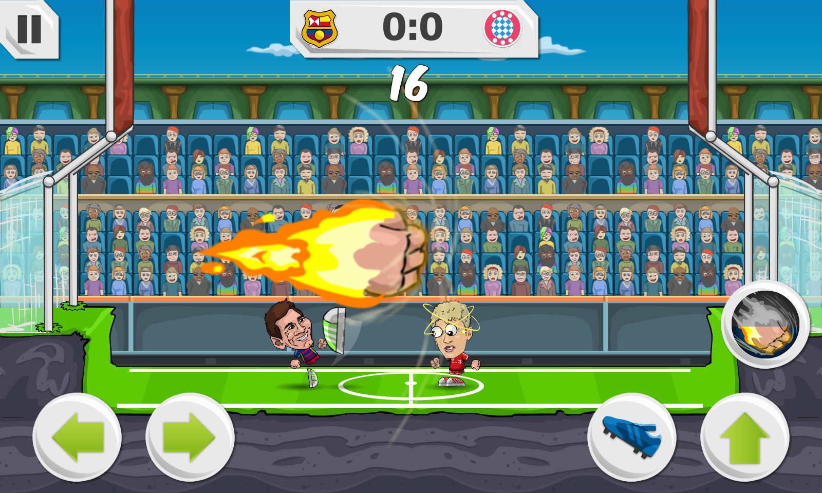 اسکرین شات 4 بازی Y8 Football League Sports Game