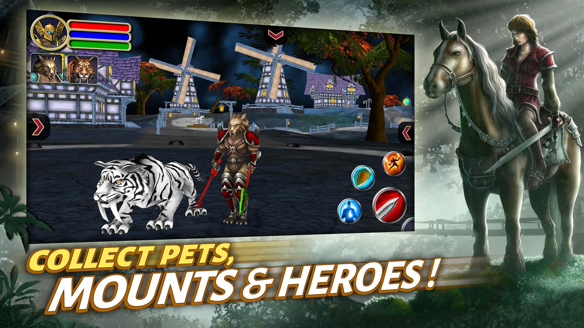 اسکرین شات 4 بازی Sherwood Dungeon 3D MMO RPG