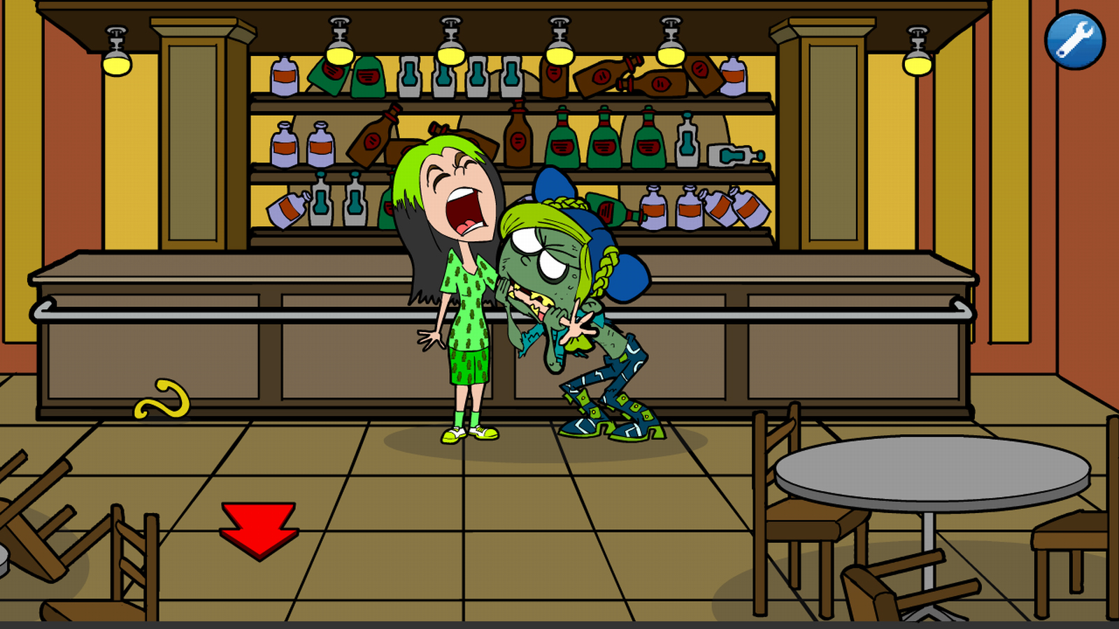 اسکرین شات 1 بازی Billie Zombie Attack