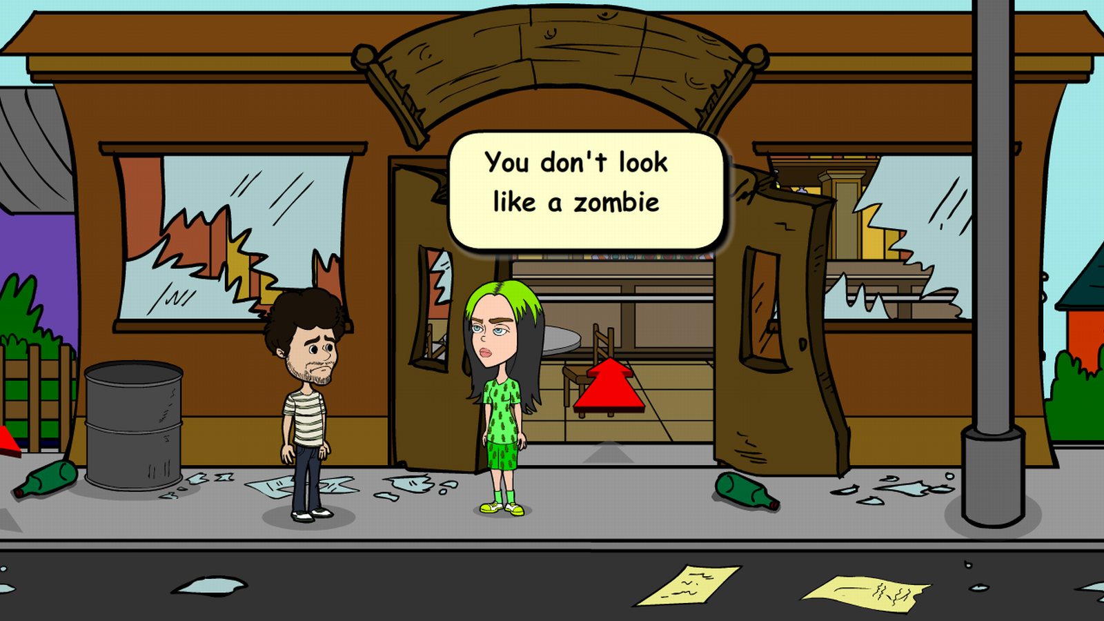 اسکرین شات 4 بازی Billie Zombie Attack