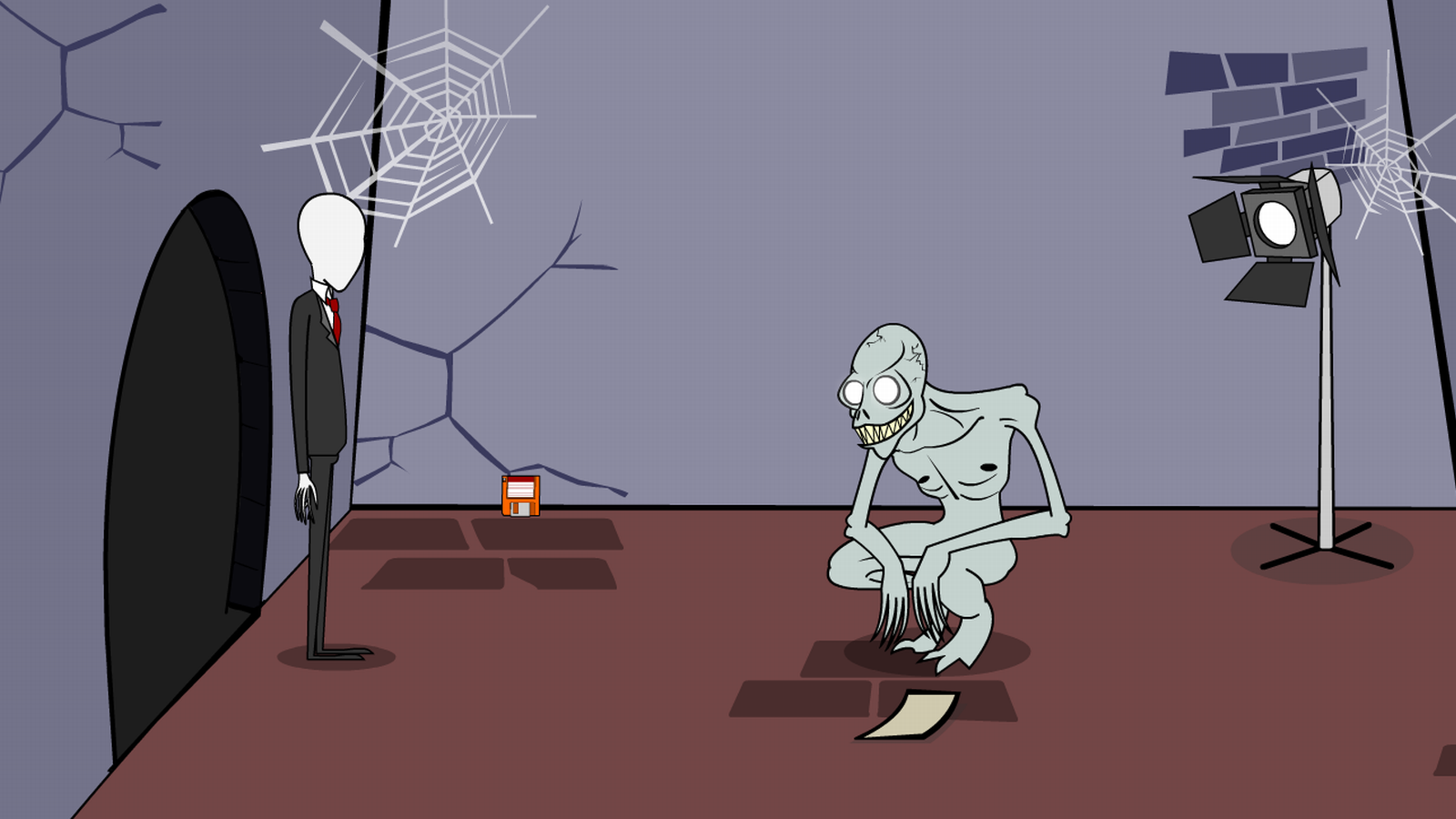 اسکرین شات 7 بازی Slender Guy Saw Trap