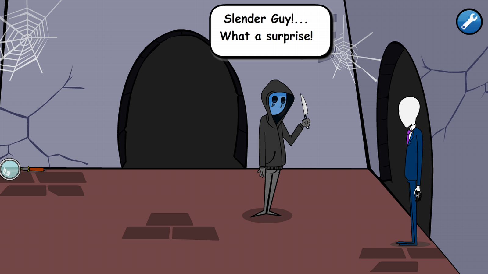 اسکرین شات 4 بازی Slender Guy Saw Trap