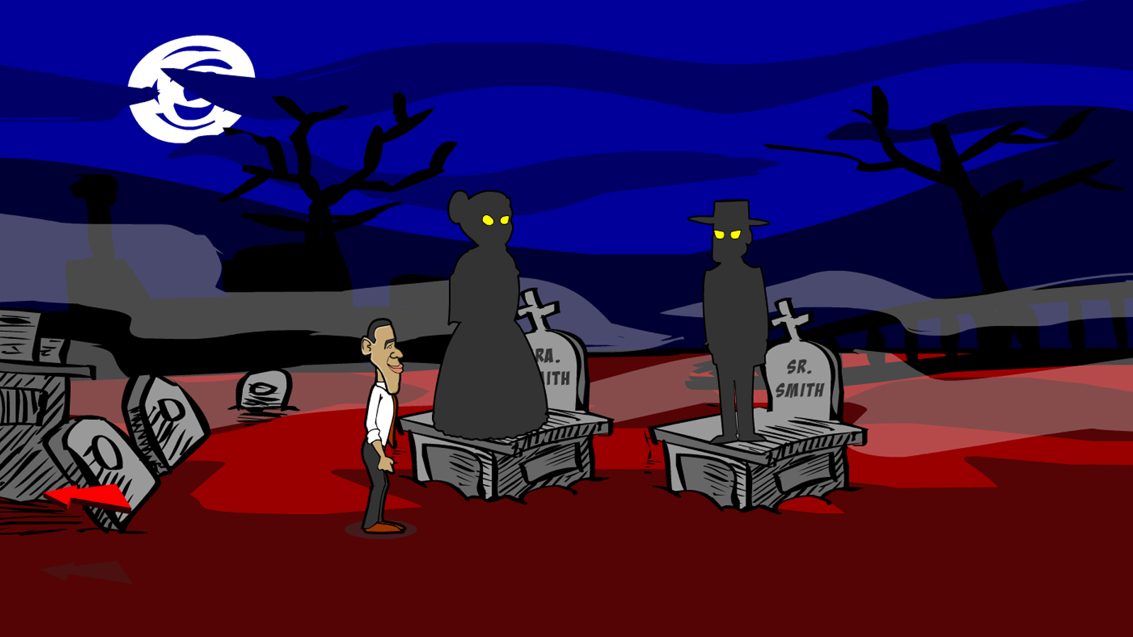 اسکرین شات 4 بازی Obama Dark Adventure 4