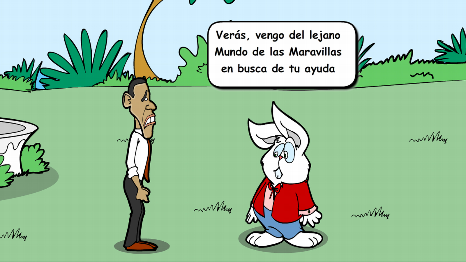 اسکرین شات 2 بازی Obama Wonderland Rescue