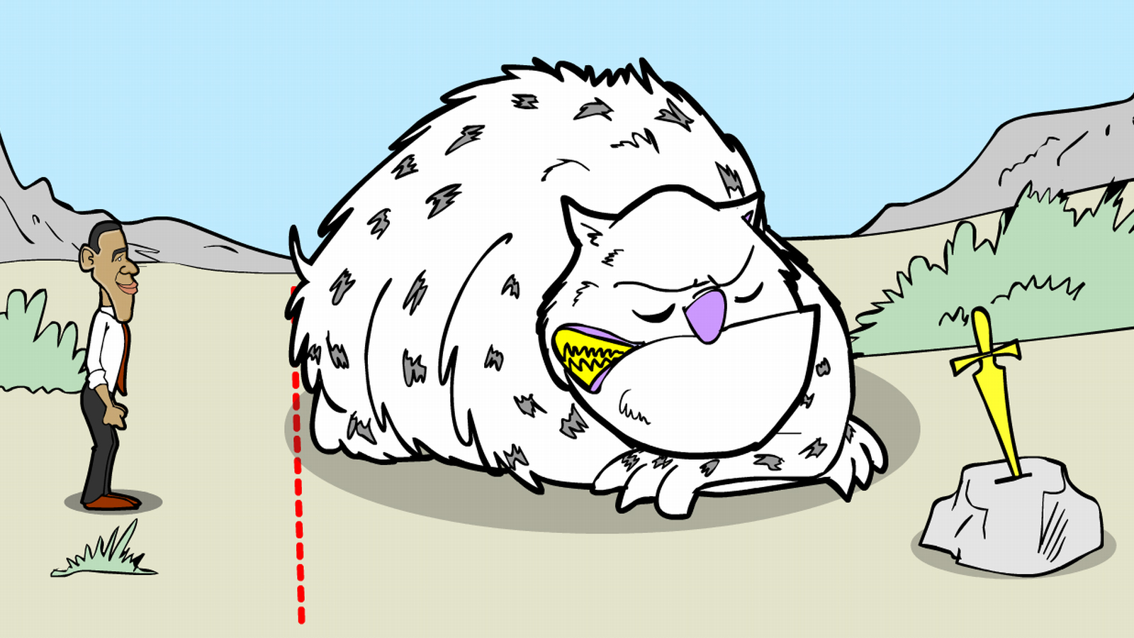 اسکرین شات 5 بازی Obama Wonderland Rescue