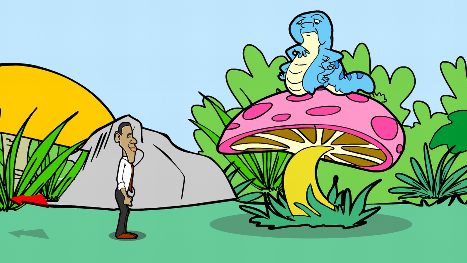 اسکرین شات 4 بازی Obama Wonderland Rescue