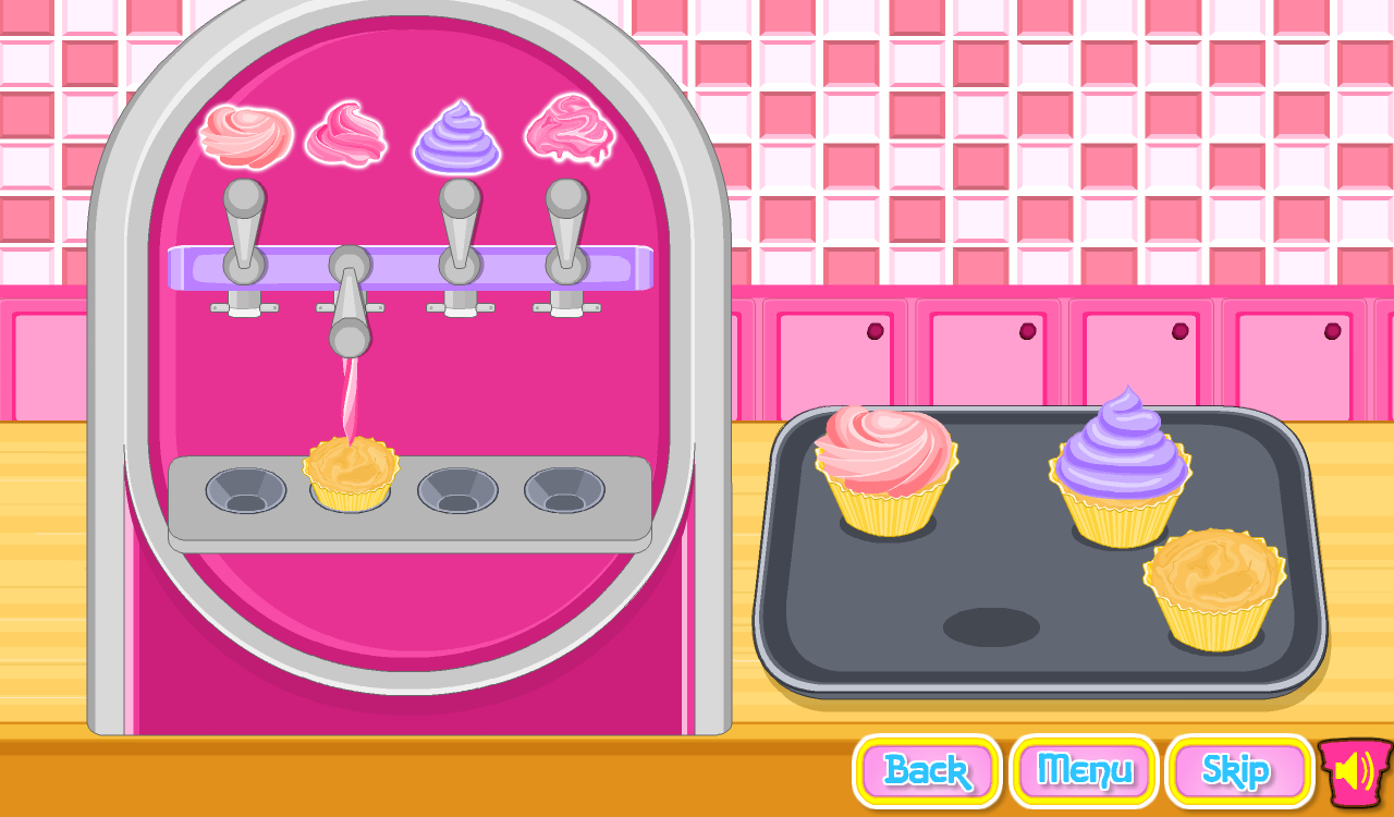 اسکرین شات 5 بازی Cooking Ice Cream Cone Cupcake