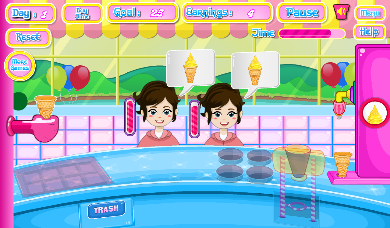 اسکرین شات 7 بازی Cooking Ice Cream Cone Cupcake