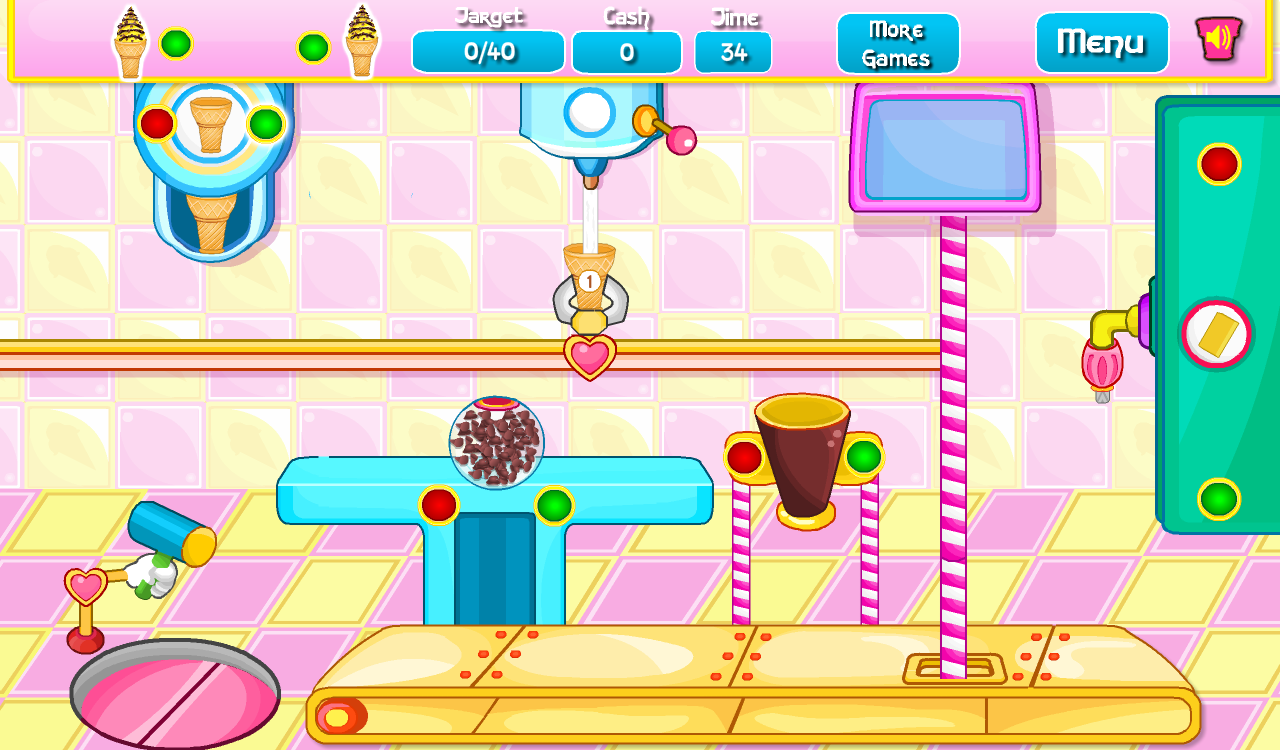 اسکرین شات 8 بازی Cooking Ice Cream Cone Cupcake