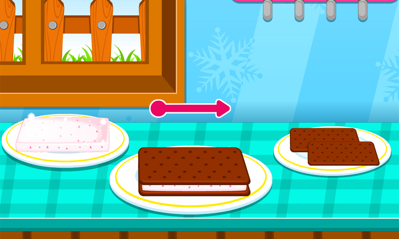 اسکرین شات 8 بازی Cooking Ice Cream Sandwiches
