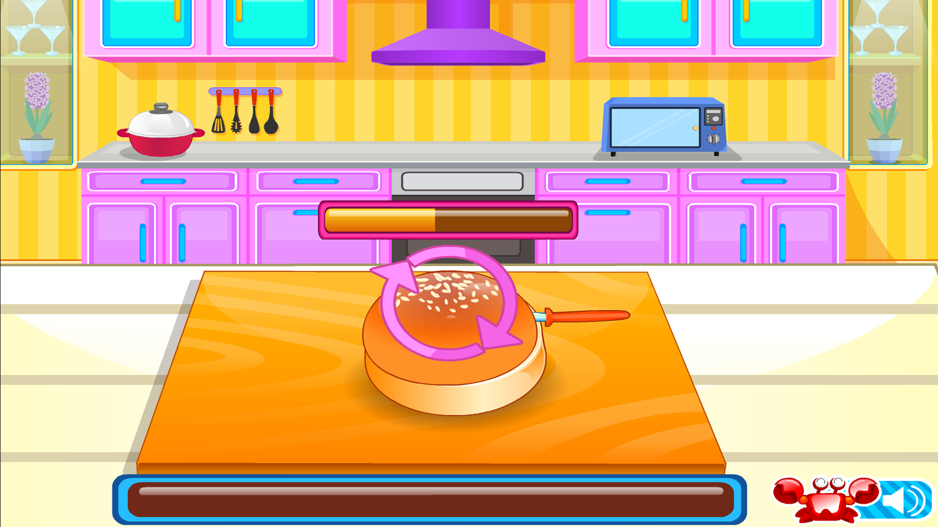 اسکرین شات 6 بازی Mini Burgers, Cooking Games